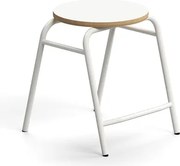 Stolička ALTUS, výška 440 mm, biela