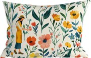 Polybavlnená obliečka na vankúš FLOVINA POLY 50x70 cm, farebný