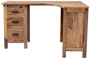 furniture-nabytek.cz - Rohový písací stôl z masívneho palisandru 130x76x85