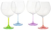 Sklenice na Gin & Tonic, Crystalex, Rainbow, 820 ml (4 ks)