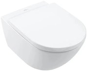 Villeroy & Boch 4670TS01 - Závesné WC so sedátkom SoftClose SUBWAY keramika/biela