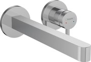 Hansgrohe Finoris, umývadlová batéria pod omietku 240, 2-otvorová inštalácia, EcoSmart, chrómová, HAN-76050000