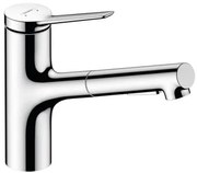 Hansgrohe Zesis drezová batéria s vyťahovacou spŕškou, 2 prúdy chróm 74803000