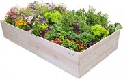ATMOWOOD Drevený vyvýšený záhon 240 x 100 x 40 cm