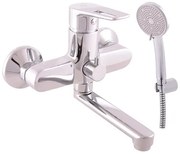 Vaňová batéria RAV Slezák COLORADO so sprchovacím setom 100 mm chróm CO251.0/1