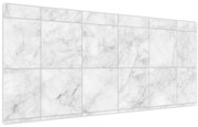 Obraz - Mramorové dlaždice (120x50 cm)