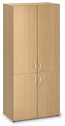 Vysoká skriňa ProOffice 80 x 47 x 178 cm, buk