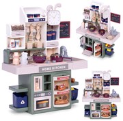 Detská kuchynka so zvukom, parou, LED a 35 doplnkami