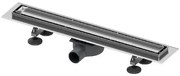 Sprchový žľab Tece Linus 80 cm nerez lesk pro vložení dlažby 15103089