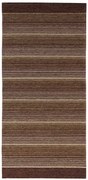 Oriental Weavers, Prateľný behúň Laos 142 / 999X, 75x160, hnedá, chodba / predsieň