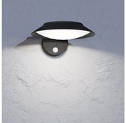 Eglo 901079 - Solárne LED nástenné svietidlo so senzorom CERRISI LED/7W/3,7V IP44