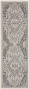 Hanse Home, Koberec behúň Terrain 105605 Orken Cream Grey, 80x200, béžová, obývacia izba