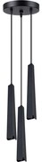 Sollux SL.1401 - Luster na lanku PRYSM 3xG9/8W/230V čierna