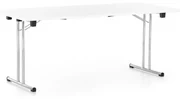 Skladací stôl 180 x 80 cm, biela