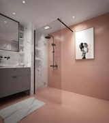 Erga Paris, sprchová zástena Walk-In 80x200 cm, 8mm číre sklo, čierny profil, ERG-V02-PARIS-080x200-CL-BK