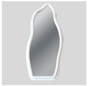 Nástenné zrkadlo 120x50 cm biela