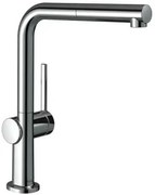 Drezová batéria Hansgrohe Talis s vyťahovacou sprškou chróm 72808000
