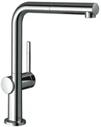Drezová batéria Hansgrohe Talis s vyťahovacou sprškou chróm 72808000