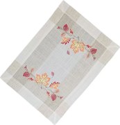 Ľanový obrus Jesenné listy 35 × 50 cm