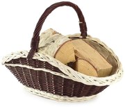 Kôš krbový prútený Hout I.š. 58 x hl. 37 x v. 23/38(cm)