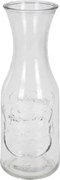 Sklenená karafa 1 l, 27,5 cm%