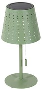 Vonkajšia stolná lampa zelená vrátane LED 3-stupňové stmievanie nabíjateľná a solárna - Ferre