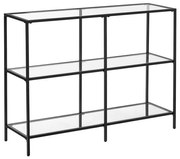 Konzolový stolík CIREL čierny