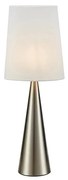 Markslöjd 108624 - Stolná lampa CONUS 1xE14/40W/230V biela/matný chróm