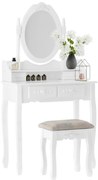 Bestent Toaletný stolík Primadonna WHITE