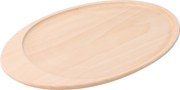 ČistéDrevo Štýlový drevený podnos oválny