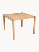 Záhradný stôl z tíkového dreva AH901, 100 x 99 cm