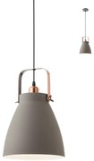 Redo 01-1275 - Luster na lanku ARNE 1xE27/42W/230V šedá