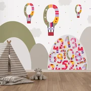 Fototapeta - Hravé čísla (147x102 cm)