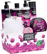 Darčekové balenie kozmetiky s hroznovým vínom