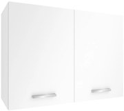 Kuchynská skrinka Belini horná 80 cm biely mat TOR SG80/1/WT/WT/0/E1