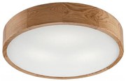 Lamkur Stropné svietidlo OAK 3xE27/60W/230V dub ø 47,5 cm - FSC certifikované LA38063
