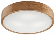 Lamkur Stropné svietidlo OAK 3xE27/60W/230V dub ø 47,5 cm - FSC certifikované LA38063