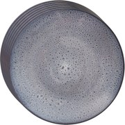 Orion Sada keramických mělkých talířů Glazefialová 27 cm, ks