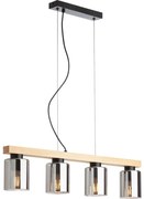 Redo 01-3986 - Luster na lanku ROTIS 4xE27/15W/230V