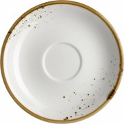 Mäser Podšálek na espresso Pintar White hnedébodky 13 cm, S