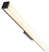 Moderné nástenné svietidlo do kúpeľne čierne 92 cm IP44 - Cascada