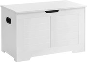 Úložný box LEHAC s vekom, biela