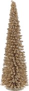 X-MAS Dekoračná jedľa trblietavá 45 cm - zlatá