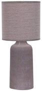 ONLI - Stolná lampa SHELLY 1xE27/22W/230V hnedá 45 cm