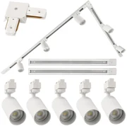 BERGE 2x koľajnice 1m + 5x LED svítidlo GU10