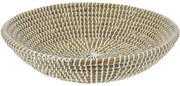 Dekoračný košík z morskej trávy Payala, 35 x 8 cm