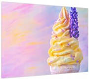 Obraz - Zmrzlina s levanduľou (70x50 cm)
