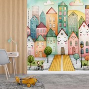 Fototapeta - Spokojné mestečko (147x102 cm)