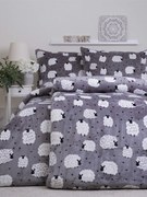Predĺžené obliečky mikroplyš Exclusive – Ovečky