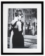 Nástenná dekorácia's rámom Breakfast at Tiffany's